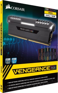 Corsair Vengeance RGB 16GB (2x8GB) DDR4 RAM 3000MHz CL15 Ram - 1